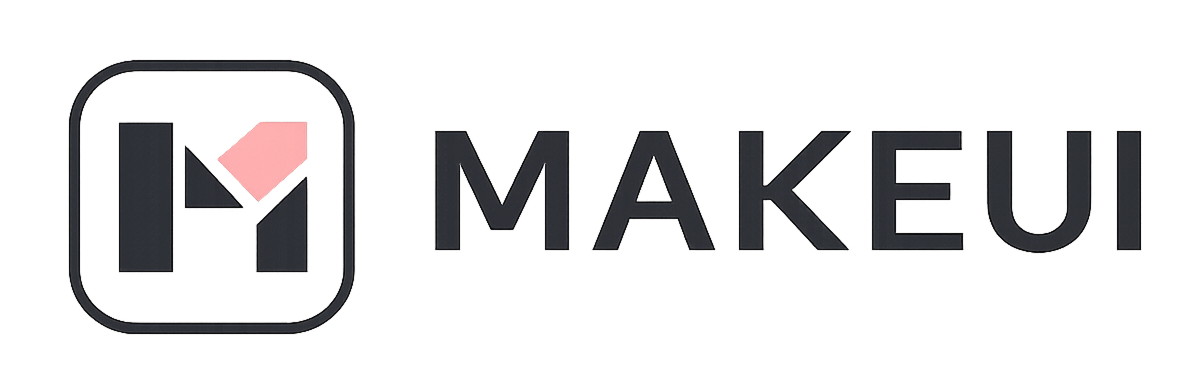 MakeUI Logo Light